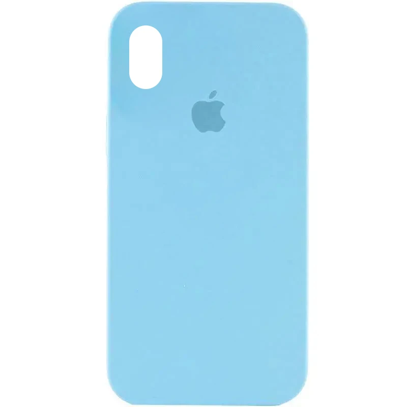 

Чохол Silicone Case з закритим низом на Apple iPhone XR (6.1") (Бірюзовий / Swimming pool)
