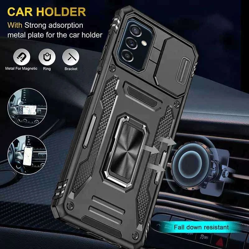 Ударопрочный чехол Square Ring c шторкой на камеру для Samsung Galaxy M13 4G – Черный / Black. Фото 3 Ударопрочный чехол Square Ring c шторкой на камеру для Samsung Galaxy M13 4G – Черный / Black. Фото 3 из 6