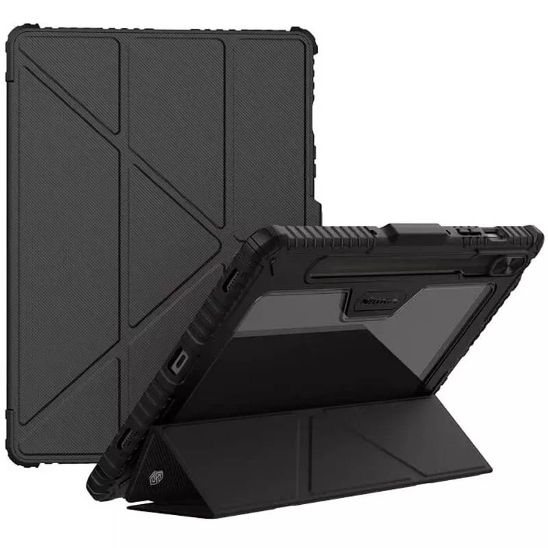 Чохол-книжка Nillkin Bumper Pro Multi-angle для Samsung Galaxy Tab S9 11'' – Black. Фото 3 з 6