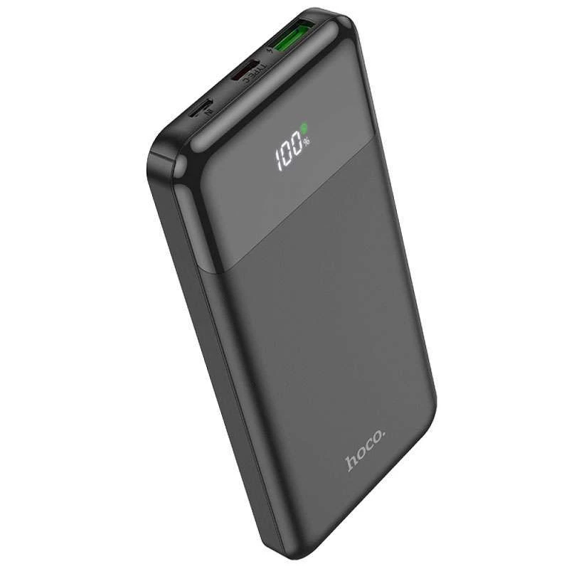 Портативний зарядний пристрій Power Bank Hoco J102 Cool figure PD20W+QC3.0 10000 mAh – Black. Фото 2 з 4