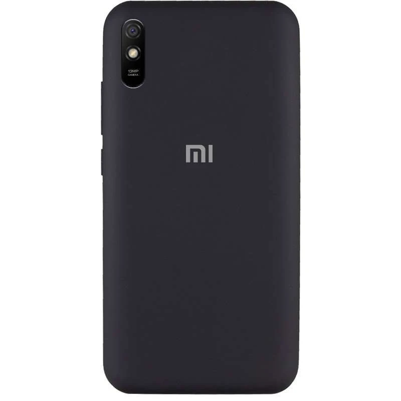 

Чохол Silicone Case з закритим низом на Xiaomi Redmi 9A (Чорний / Black)