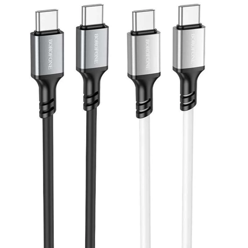Дата кабель Borofone BX83 Famous PD60W Type-C to Type-C фото 1 з 1