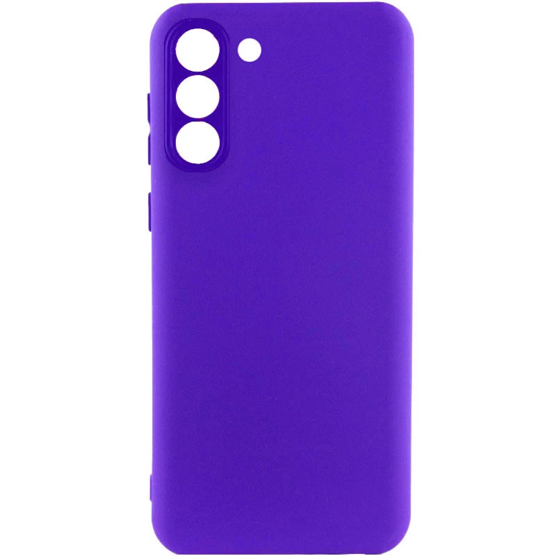 Чохол Silicone Case Lakshmi з закритою камерою на Samsung Galaxy S24 – Синій / Iris. Фото 4 з 9
