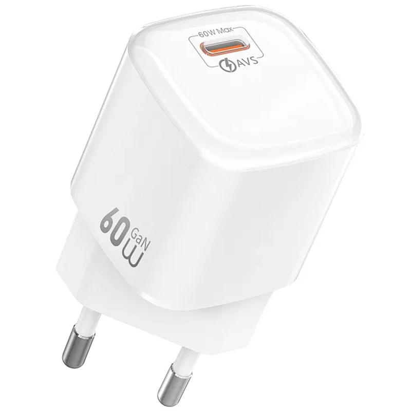 МЗП WIWU G037 Jelly PD60W GaN (1USB-C) – White. Фото 1 з 3