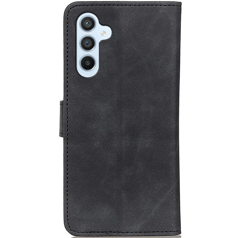 Кожаный чехол-книжка KHAZNEH Retro для Samsung Galaxy A57 5G – Black. Фото 4 из 4