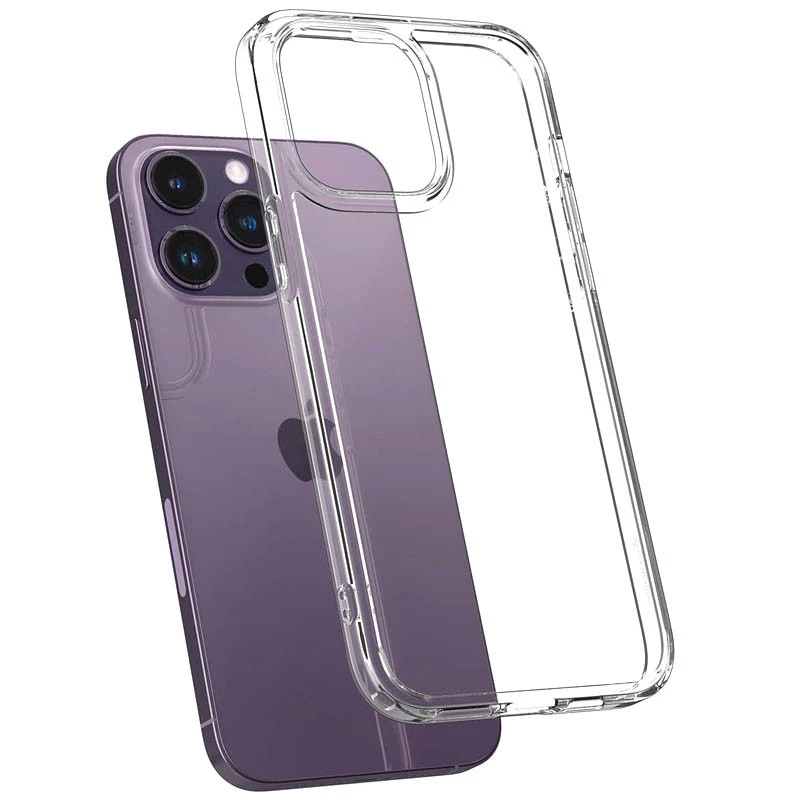 Чохол SGP Ultra Hybrid для Apple iPhone 14 Pro (6.1") – Прозорий. Фото 3 з 8