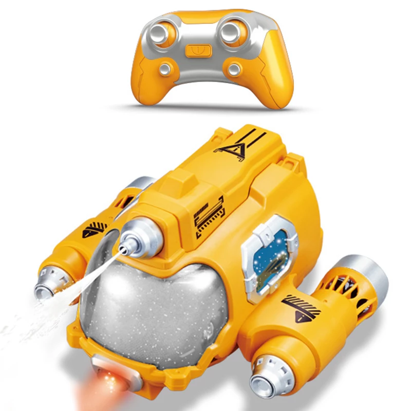 Човен на радіокеруванні SHT 3737-1AD Spray Water 2.4G – Yellow. Фото 2 з 3