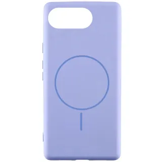 Чохол Silicone Cover Lakshmi (AA) with Magnetic Fit для Google Pixel 10a — Бузковий / Dasheen
