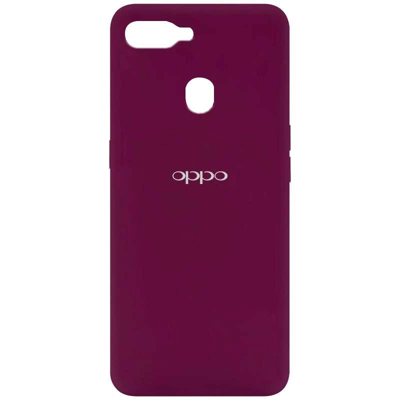 

Чохол My Colors з закритим низом на Oppo A5s (Бордовий / Marsala)