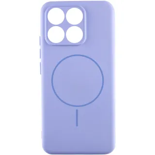 Чохол Silicone Cover Lakshmi Full Camera (AA) with Magnetic Fit для Motorola Moto G86 — Бузковий / Dasheen