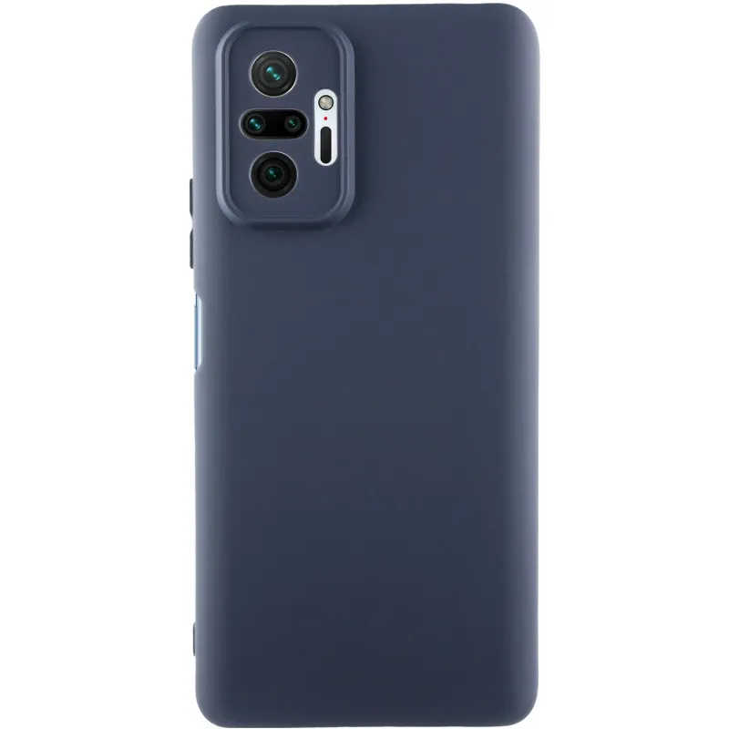 Чохол Silicone Cover Ummi Lakshmi Full Camera (AA) для Xiaomi Redmi Note 10 Pro Max – Синій / Midnight blue. Фото 1 з 1