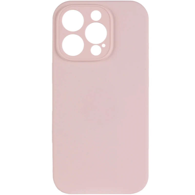 Чехол Silk Full Camera Protective (AA) NO LOGO для Apple iPhone 15 Pro (6.1") – Розовый / Chalk Pink. Фото 8 из 12