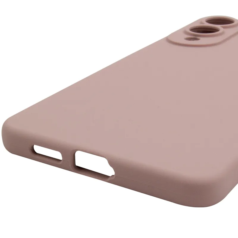 Чехол Silicone Case Lakshmi Premium з закритою камерою на Samsung Galaxy S25 Edge – Розовый / Pink Sand. Фото 7 из 14