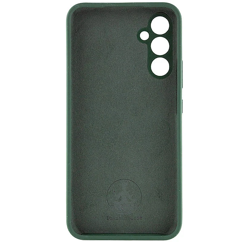 Силіконовий чохол Cover Lakshmi з захистом камери для Samsung Galaxy A55 – Зелений / Dark green. Фото 2 з 4