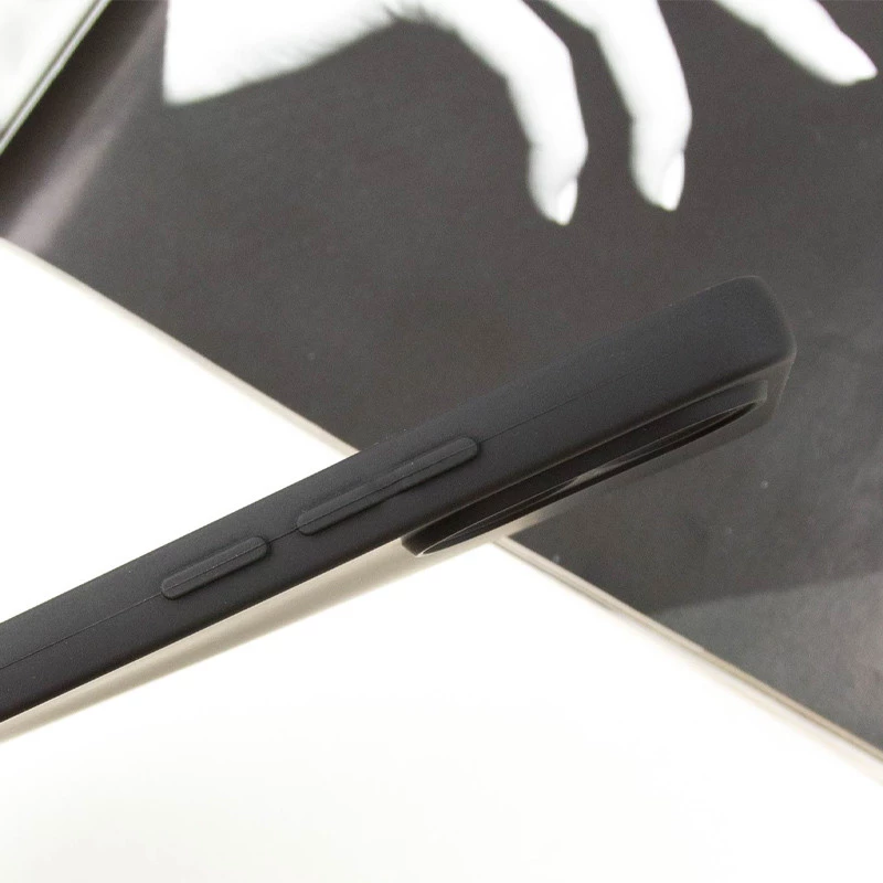 Чохол Silicone Case Lakshmi Elit на Xiaomi 12T / 12T Pro – Чорний / Black. Фото 4 з 4