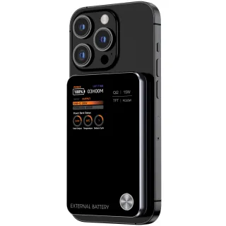 Портативное ЗУ Power Bank Amaya W053C PD20W с БЗУ 5000 mAh — Black