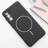 Чохол Silicone Cover Lakshmi Full Camera (AA) with Magnetic Fit для Samsung Galaxy S21 FE – Чорний / Black. Фото 2 з 4