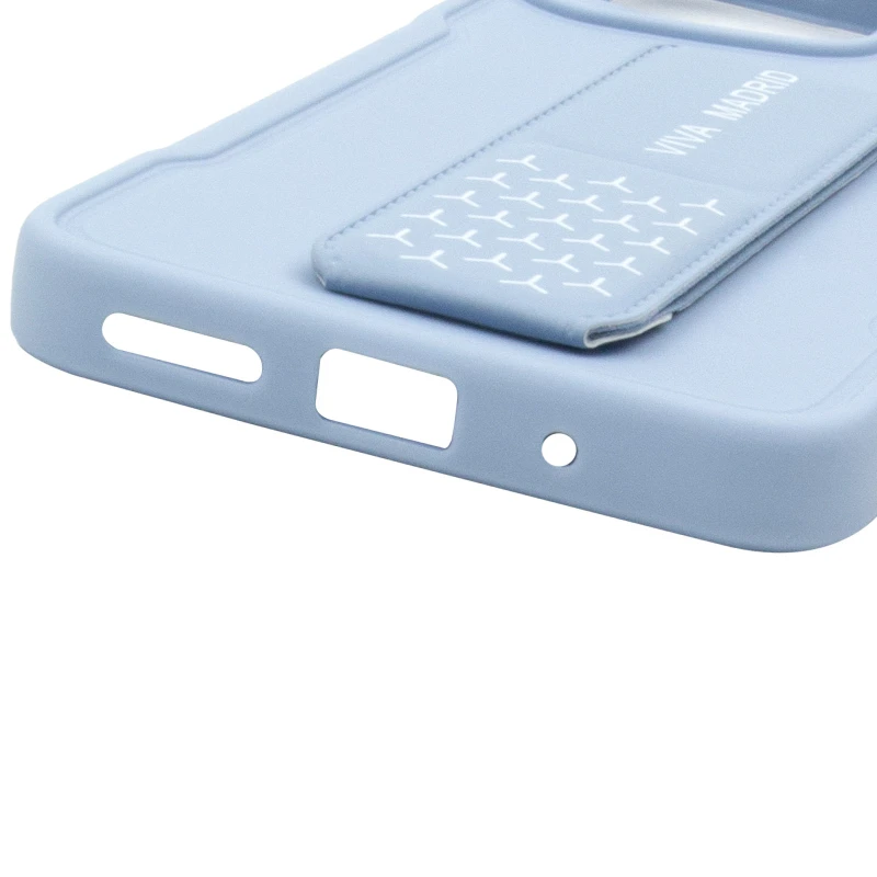 Чехол Вива с ремешком для Xiaomi Poco C65 – Blue. Фото 8 из 17