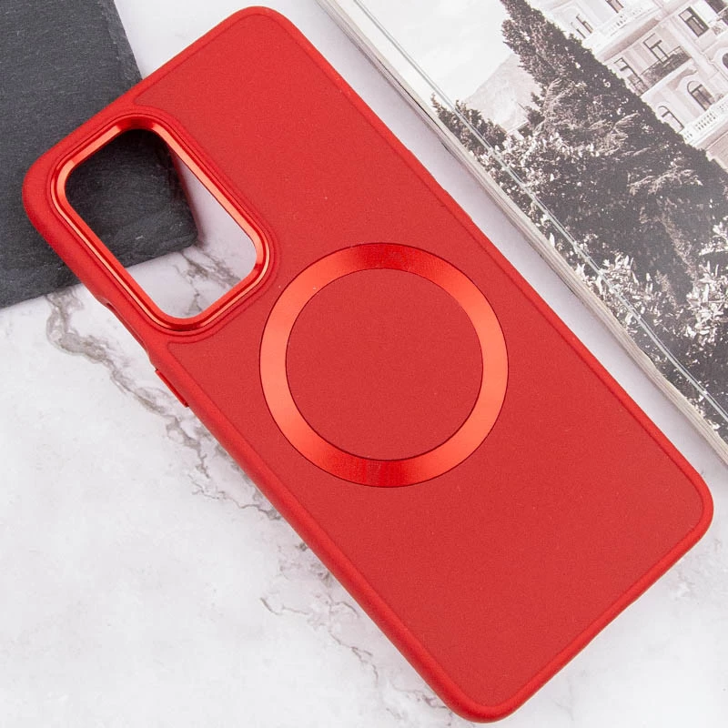 TPU чохол Bonbon з металевими кнопками та MagSafe на OnePlus 9 Pro – Червоний / Red. Фото 5 TPU чохол Bonbon з металевими кнопками та MagSafe на OnePlus 9 Pro – Червоний / Red. Фото 5 з 6
