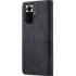 Шкіряний чохол-книжка CaseMe Velvet Nubuck для Xiaomi Redmi Note 10 Pro Max – Black. Фото 4 з 6