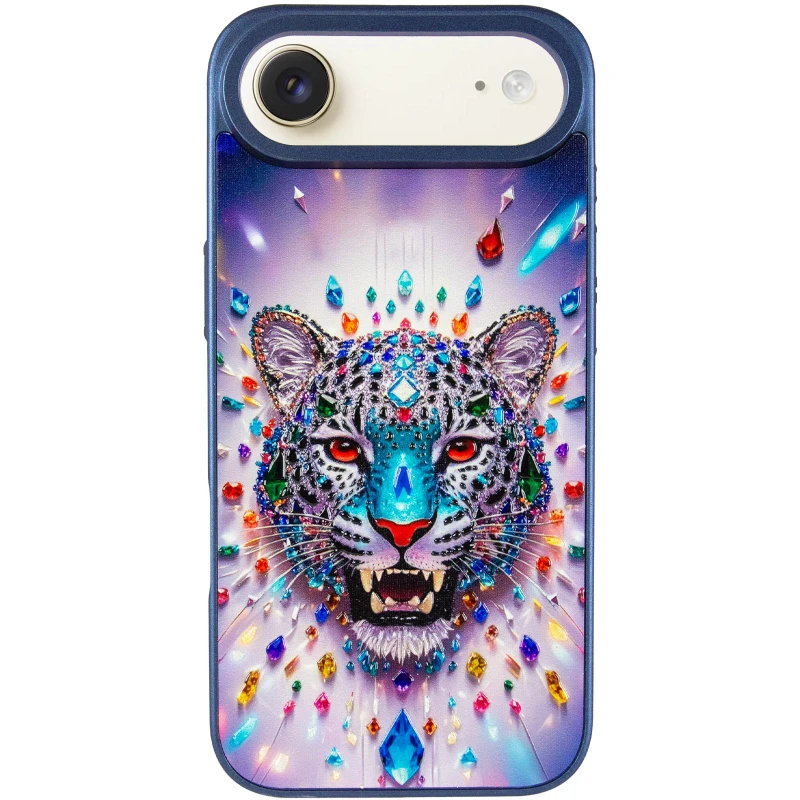 Чохол TPU+PC Crystal Hunt with MagSafe для Apple iPhone 17 Air (6.5") – Blue. Фото 3 з 8