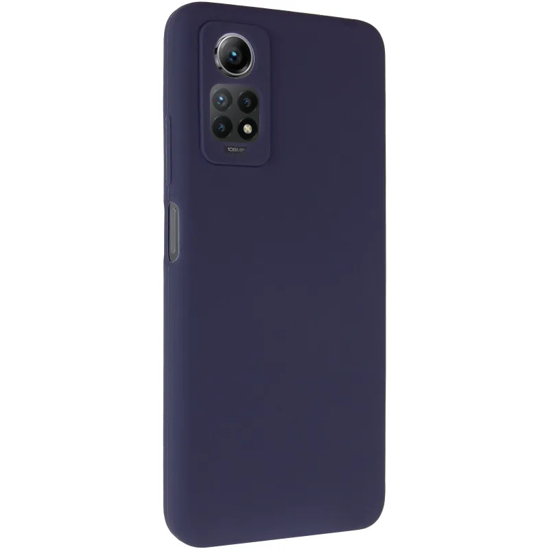 Чохол Silicone Cover Ummi Lakshmi Full Camera (AA) для Motorola Edge 50 – Синій / Midnight blue. Фото 1 з 10