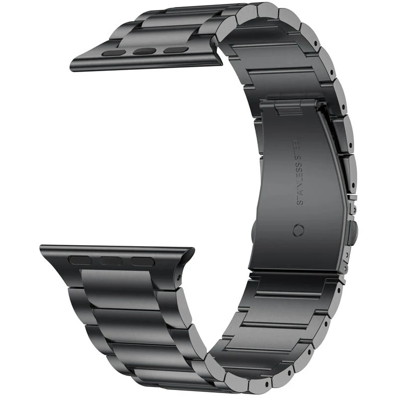 Ремешок Steel Elegance для Apple Watch 42(ser.1-3)/44/45/46/49mm – Black. Фото 7 из 13