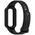 Силиконовый ремешок для Xiaomi Mi Smart Band 9 Active – Black. Фото 2 из 5