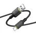 Дата кабель Hoco X128 Benefit USB to Type-C 36W (1m) – Black. Фото 4 из 5
