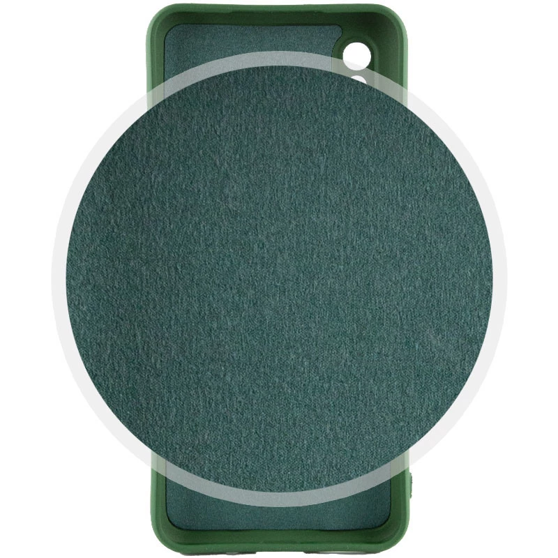 Чехол Silicone Case Lakshmi Elit для Xiaomi Redmi 9A – Зеленый / Dark green. Фото 3 из 4