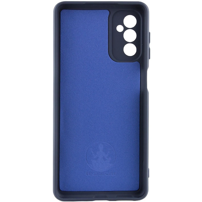 Чехол Silicone Case Lakshmi Premium з закритою камерою на Samsung Galaxy A34 5G – Темно-синий / Midnight blue. Фото 4 из 10