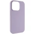 Чохол з закритим низом Silicone Case на Apple iPhone 13 Pro (6.1") – Бузковий / Lilac. Фото 4 з 8