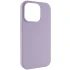 Silicone Case (AA) NO LOGO with MagSafe для Apple iPhone 16 – Сиреневый / Lilac. Фото 1 из 1