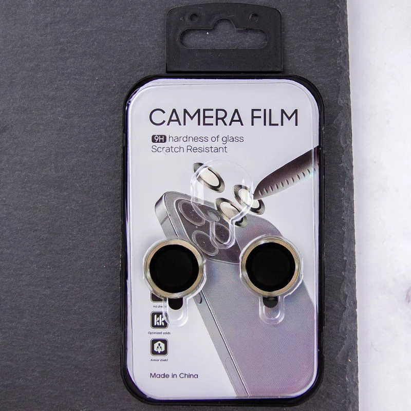 Металеве захисне скло на камеру на Apple iPhone 15 Plus (6.7") – Зелений / Light green. Фото 6 з 9