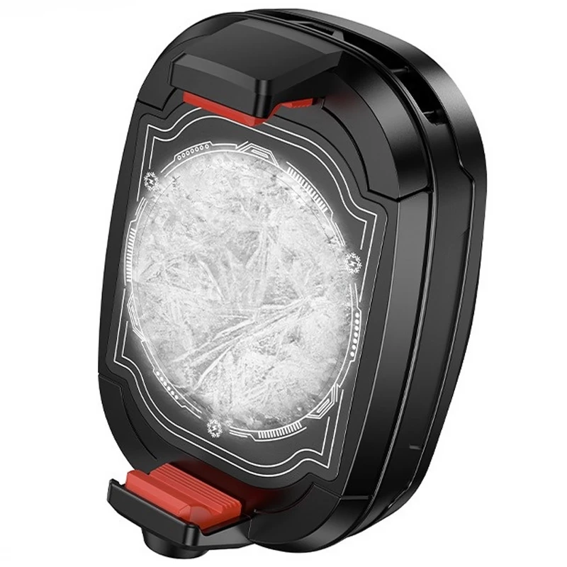 Охолоджуючий кулер для мобільного телефону Hoco GM76 Blue diamond – Black. Фото 2 з 5