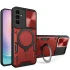 Ударопрочный чехол Bracket Ringstand с защитной шторкой для камеры для Samsung Galaxy A17 4G/5G – Red. Фото 2 из 2