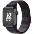 Ремешок Nylon Sport Loop для Apple Watch 42(ser.1-3)/44/45/46/49mm – Black / Blue. Фото 2 из 2