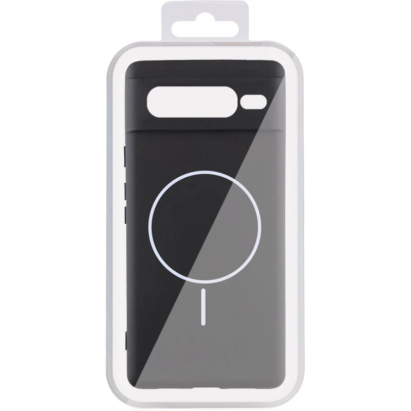 Силіконовий чохол Lakshmi MagFit з захистом камери для Google Pixel 7 Pro – Чорний / Black. Фото 4 з 4