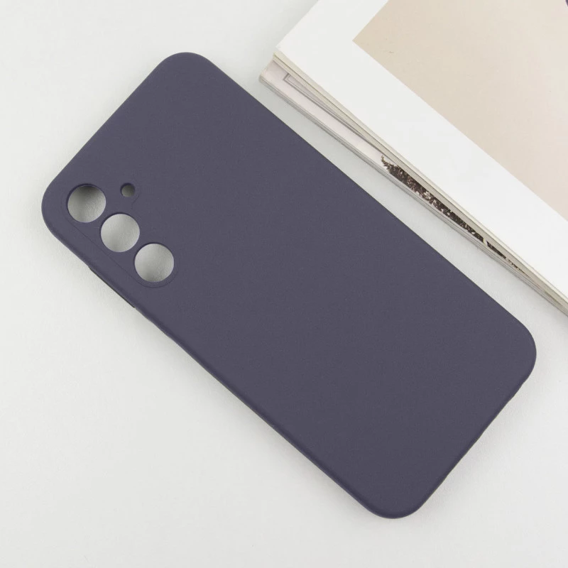 Чохол Silicone Case Lakshmi Premium з закритою камерою на Samsung Galaxy A26 5G – Сірий / Dark Gray. Фото 8 з 11