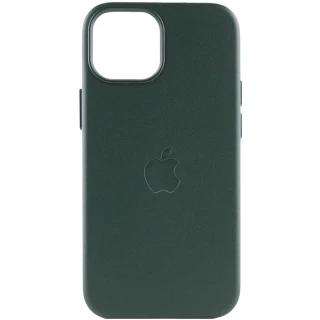 Кожаный чехол Silicone Case Premium с MagSafe для Apple iPhone 14 Plus (6.7") фото 1 из 8