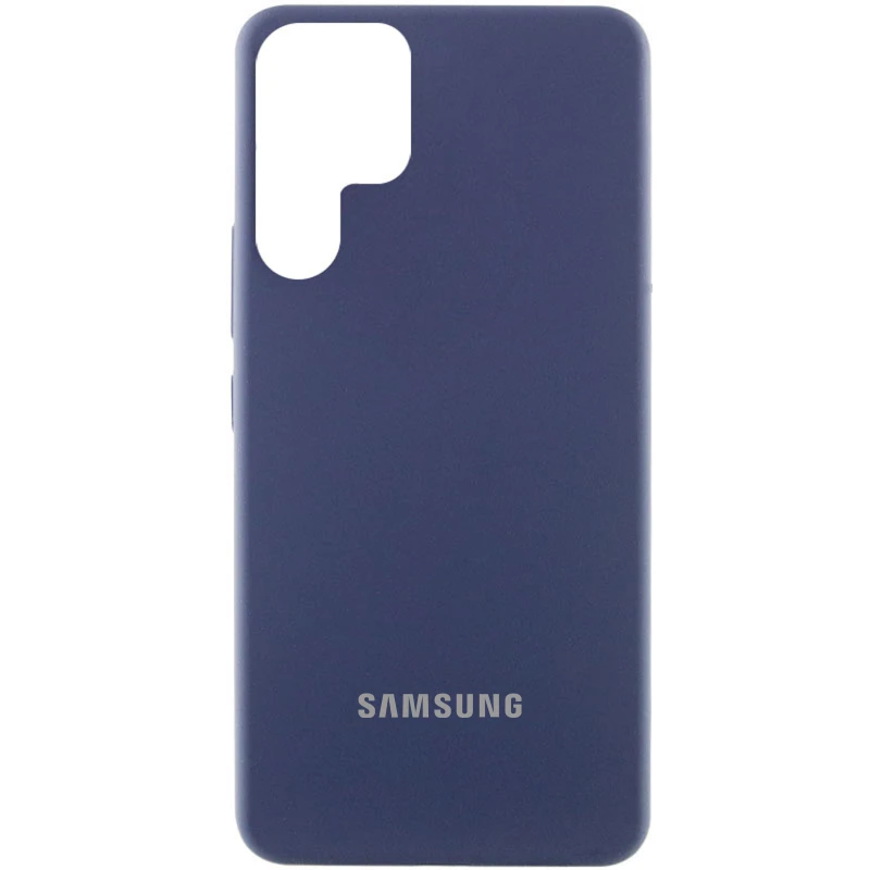 Чохол Silicone Case Lakshmi Premium Logo на Samsung Galaxy S26 Ultra – Темно-синій / Midnight blue. Фото 1 з 1