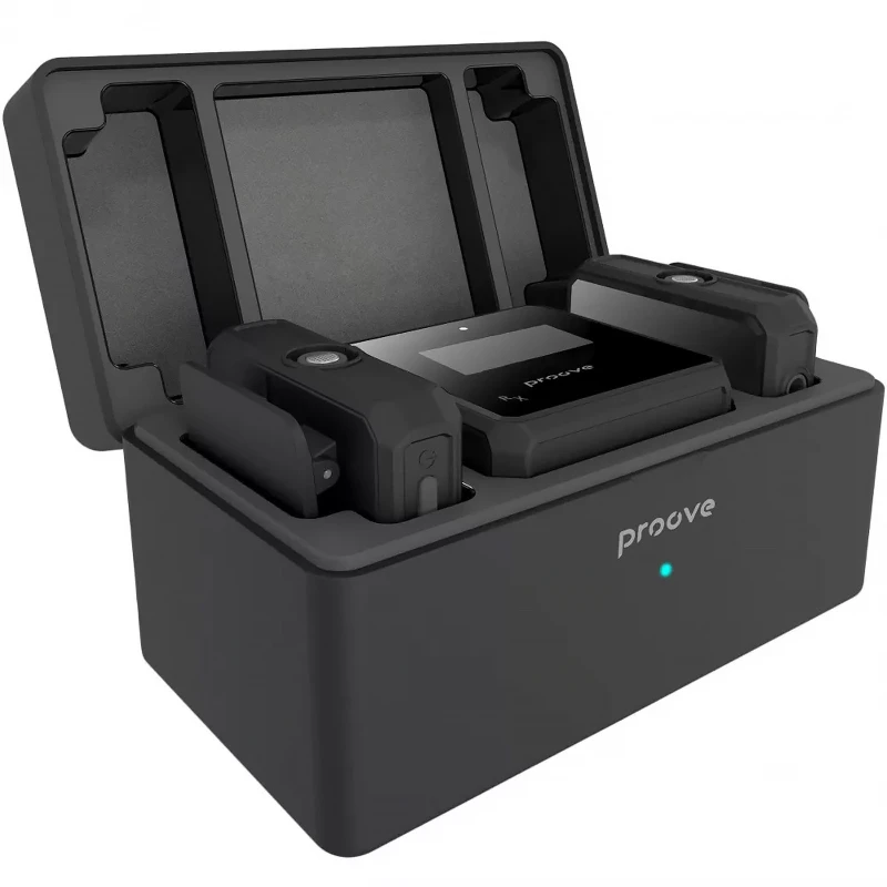 Петличний бездротовий мікрофон Proove Forum – Black. Фото 5 з 7