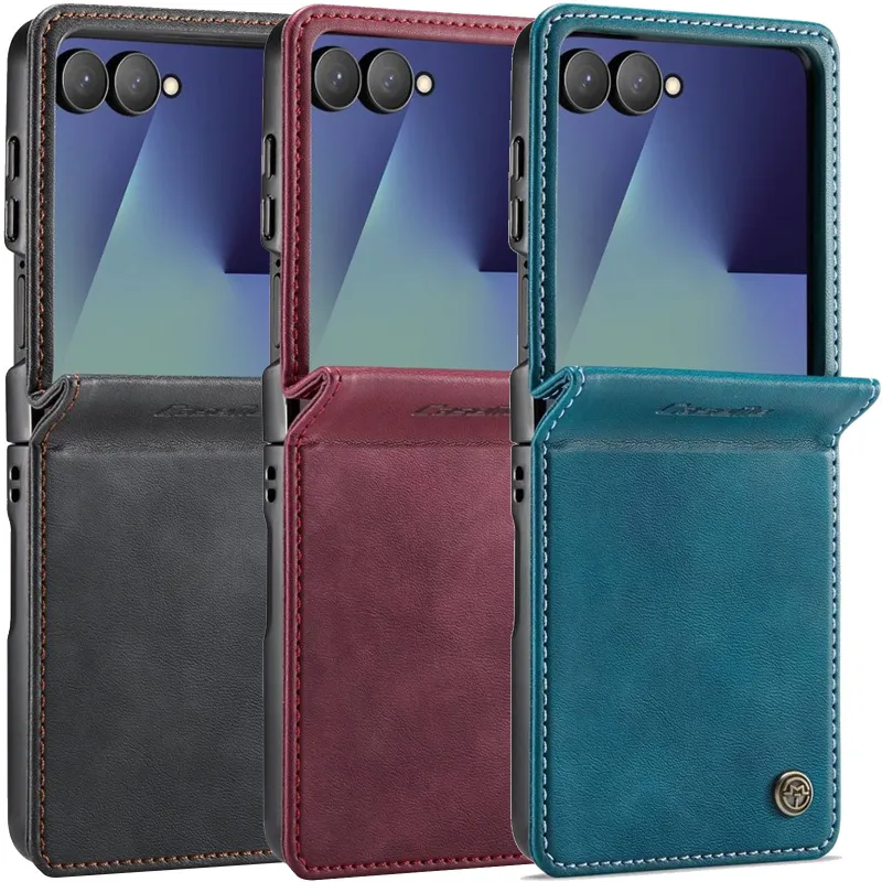 Шкіряний чохол-книжка CaseMe Velvet Matte для Samsung Galaxy Z Flip8 фото 1 з 1