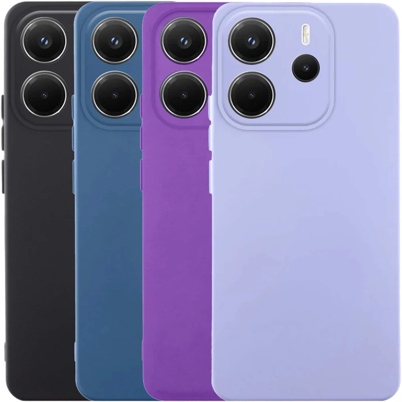 Чохол Silicone Case Lakshmi Plus з закритою камерою на Xiaomi Redmi Note 14 4G (Int. version) фото 2 з 2