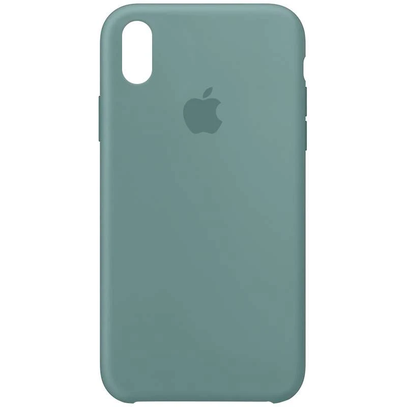 

Чохол Silicone Case на Apple iPhone XS Max (6.5") (Зелений / Cactus)