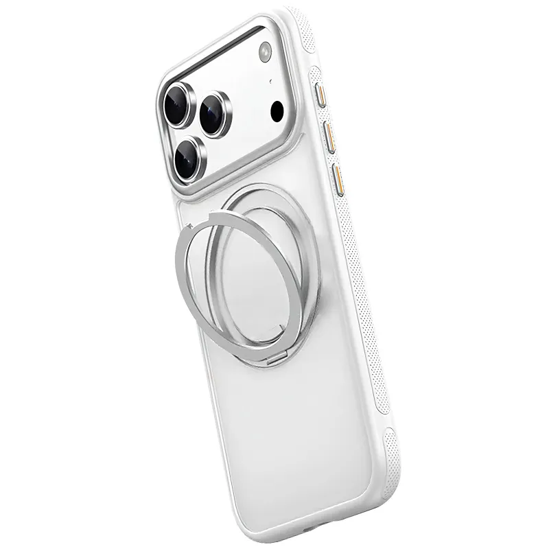 Чохол Ummi Stylish with MagSafe Ring для Apple iPhone 17 Pro Max (6.9") – White. Фото 3 з 3