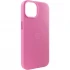 Шкіряний чохол Silicone Case Soft з MagSafe на Apple iPhone 12 Pro Max (6.7") – Pollen. Фото 5 з 8
