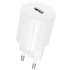 СЗУ Borofone BA102A Pudding QC3.0 (1USB-A) – White. Фото 1 из 4