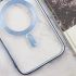 Хромовый TPU чехол с MagSafe для Apple iPhone 13 (6.1") – Sierra Blue. Фото 4 из 5