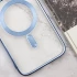 Хромовый TPU чехол с MagSafe для Apple iPhone 15 (6.1") – Sierra Blue. Фото 3 из 4